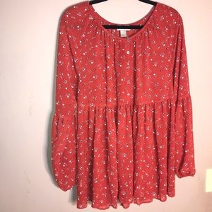 Ann Taylor Loft size L blouse